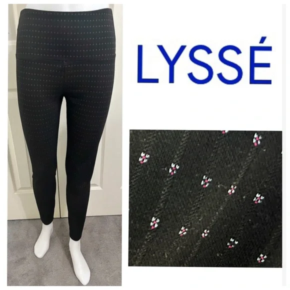 LYSSE’ New York Concealed Slimming High Waisted Ankle Fit Leggings, Size Medium - Picture 1 of 10